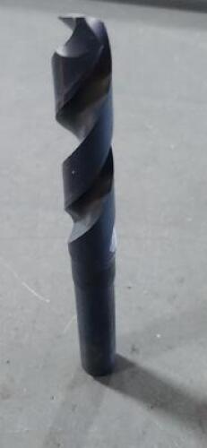 DESCRIPTION: (1) HSS REDUCESD SHANK DRILL BIT BRAND/MODEL: HERTEL 02387660 SIZE: 9/16" DIA 1/2" SD RETAIL$: $40.08 QTY: 1