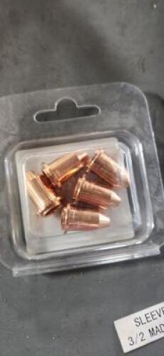 DESCRIPTION: (5) PACKS OF (5) PLASMA CUTTER CONICAL TIP BRAND/MODEL: THERMACUT 120305 SIZE: 800 55AMP RATING RETAIL$: $149.20 QTY: 5