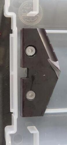 DESCRIPTION: (1) CARBIDE DRILL TIP BRAND/MODEL: ALLIED 454N-52 SIZE: 52mm DIA RETAIL$: $140.20 QTY: 1
