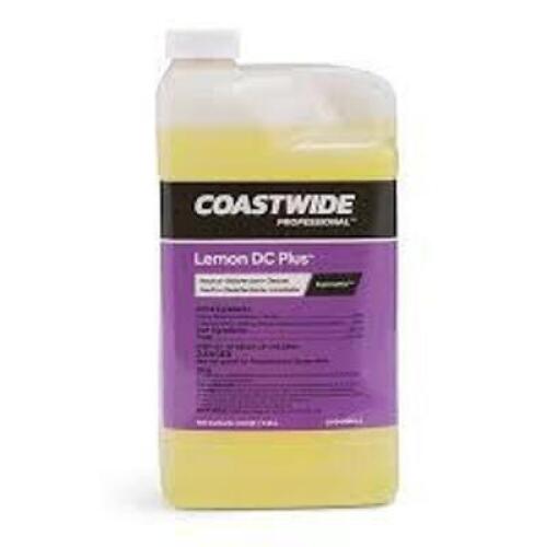 DESCRIPTION: (2) NEUTRAL DISINFECTANT CLEANER BRAND/MODEL: COASTWIDE PROFESSIONAL INFORMATION: LEMON DC PLUS SIZE: 3.43 QT RETAIL$: $35.09 EA QTY: 2