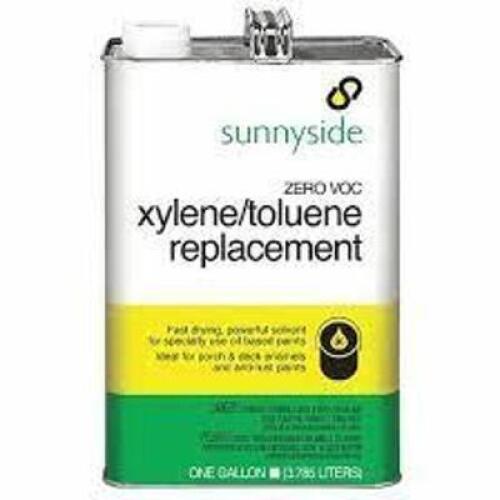 DESCRIPTION: (2) XYLENE/TOLUENE REPLACEMENT SOLVENT BRAND/MODEL: SUNNYSIDE #12H847 SIZE: 1 GALLON RETAIL$: $56.88 EA QTY: 2