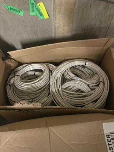 LARGE LOT OF EUROFAST RECEPTACLE CABLE (SEE ALL PHOTOS)