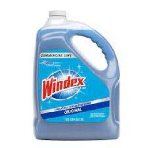 DESCRIPTION: (1) GLASS CLEANER BRAND/MODEL: WINDEX SIZE: 1 GALLON QTY: 1