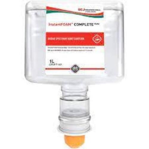 DESCRIPTION: (1) CASE OF (3) HAND SANITIZER BRAND/MODEL: SCJ INSTANTFOAM COMPLETE SIZE: 1L RETAIL$: $50.00 EA QTY: 1