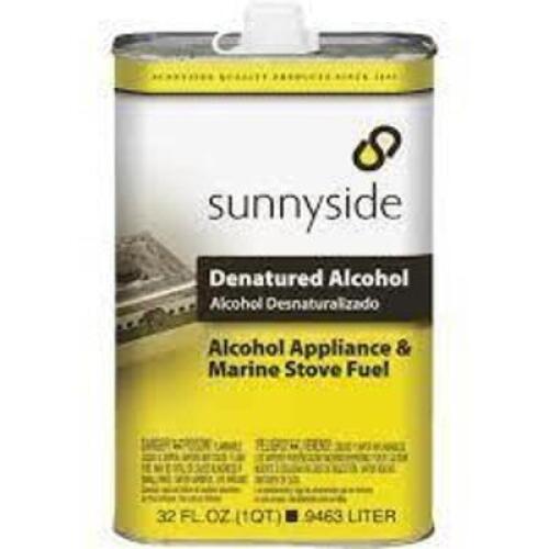 DESCRIPTION: (2) DENATURED ALCOHOL BRAND/MODEL: SUNNYSIDE #44ZU09 SIZE: 1 GALLON RETAIL$: $24.99 EA QTY: 2