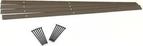 DESCRIPTION: (4) LANDSCAPE EDGING PROJECT KIT BRAND/MODEL: EASYFLEX #209G45 INFORMATION: ALUMINUM RETAIL$: $96.99 EA QTY: 4