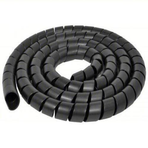 DESCRIPTION: (1) SPIRAL WRAP BRAND/MODEL: ELECTRIDUCT # 800HL6 INFORMATION: BLACK SIZE: 1/2 IN WD, FOR 3/8 IN MAX BUNDLE DIA, 50 FT LG, POLYETHYLENE,