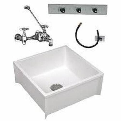 DESCRIPTION: (1) MOP SERVICE BASIN BRAND/MODEL: E.L. MUSTEE #63C SIZE: 24 X 24 X 10 RETAIL$: $427.59 EA QTY: 1