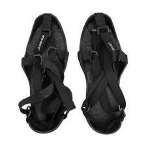 DESCRIPTION: (6) 3-IN-1 OVERSHOE SANDAL KORKERS BRAND/MODEL: TUFFTRAX INFORMATION: BLACK SIZE: XL: 12-13 RETAIL$: $20.00 EA QTY: 6