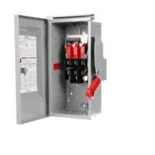 DESCRIPTION: (1) HEAVY DUTY SAFETY SWITCH BRAND/MODEL: SIEMENS #HF321NR SIZE: 3 PHASE, 30 AMP, 240 V RETAIL$: $496.98 EA QTY: 1