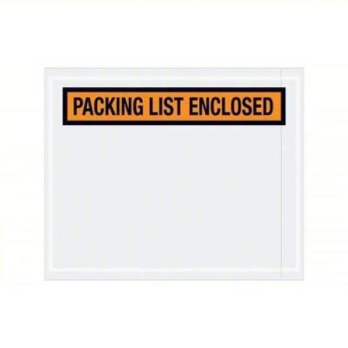 DESCRIPTION: (3) CASES OF (1000) PACKING LIST ENVELOPE BRAND/MODEL: TAPE LOGIC #803HD1 INFORMATION: WHITE SIZE: 4 1/2 IN OUTSIDE HT, 5 1/2 IN OUTSIDE
