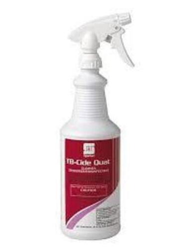 DESCRIPTION: (12) CLEANER DEODORIZER DISINFECTANT BRAND/MODEL: SPARTAN TB-CIDE QUAT SIZE: 1 QT RETAIL$: $6.00 EA QTY: 12