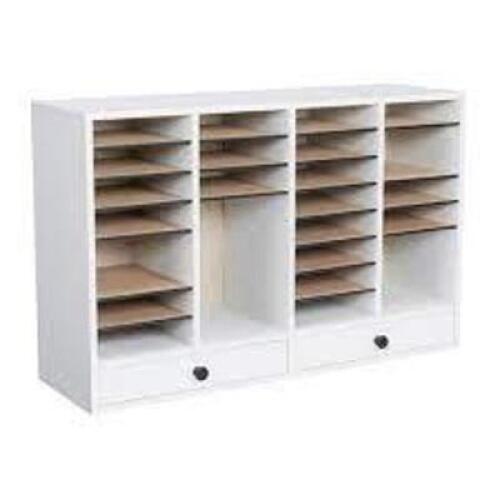 DESCRIPTION: (1) LITERATURE ORGANIZER BRAND/MODEL: SAFCO #MODEL-32 SIZE: 32 COMPARTMENTS RETAIL$: $383.00 EA QTY: 1