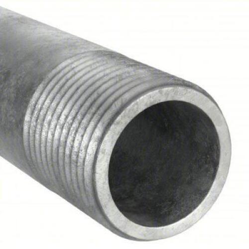 DESCRIPTION: (8) GALVANIZED PIPE, THREADED ON BOTH ENDS BRAND/MODEL: PRODUCT NUMBER #2WV28 INFORMATION: WELDED, GALVANIZED STEEL SIZE: 1 1/2 IN NOMINA