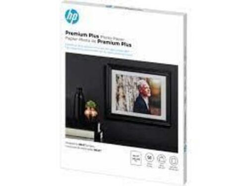 DESCRIPTION: (7) PACKS OF (50) PREMIUM PLUS PHOTO PAPER` BRAND/MODEL: HP SIZE: 8.5X11 RETAIL$: $30.99 EA QTY: 7