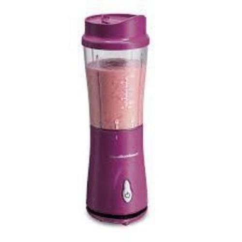 DESCRIPTION: (1) PERSONAL BLENDER BRAND/MODEL: HAMILTON BEACH #51131 INFORMATION: PURPLE SIZE: 14 OZ RETAIL$: $37.23 EA QTY: 1