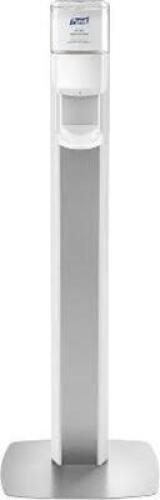 DESCRIPTION: (1) STANDING HAND SANITIZER STATION BRAND/MODEL: PURELL #7306-DS-SLV INFORMATION: WHITE RETAIL$: $219.00 EA QTY: 1