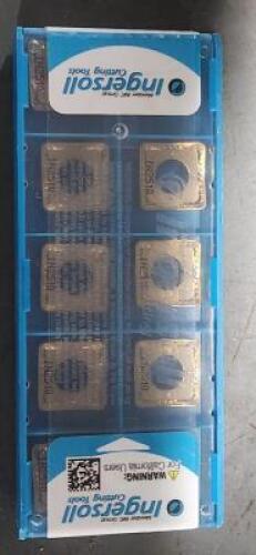 DESCRIPTION: (10) SNGU CARBIDE MILLING INSERTS BRAND/MODEL: INGERSOLL SNGU130612TN IN2510 RETAIL$: $299.00 QTY: 10