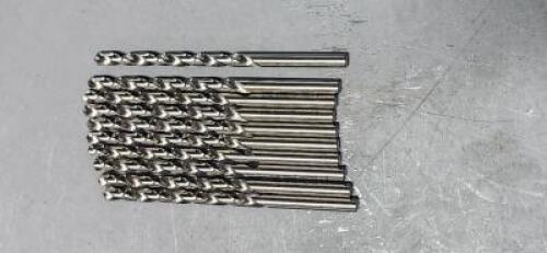 DESCRIPTION: (10) HSS JOBBER DRILL BITS BRAND/MODEL: PRECISION TWIST DRILL 5999374 SIZE: #7 DIA RETAIL$: $48.36 QTY: 10