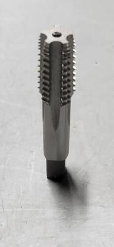 DESCRIPTION: (1) HSS INTERUPTED THREAD PIPE TAP BRAND/MODEL: WIDIA 2748270 SIZE: 1/8-27 NPT RETAIL$: $452.30 QTY: 1