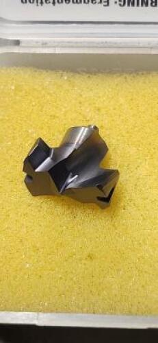 DESCRIPTION: (3) SOLID CARBIDE DRILL TIP BRAND/MODEL: KENNMETAL KTIP1400FEGM SIZE: 14mm RETAIL$: $361.23 QTY: 3