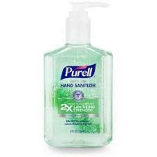 DESCRIPTION: (8) ADVANCED SOOTHING GEL HAND SANTIIZER BRAND/MODEL: PURELL #9636 SIZE: 4 FL OZ RETAIL$: $10.00 EA QTY: 8
