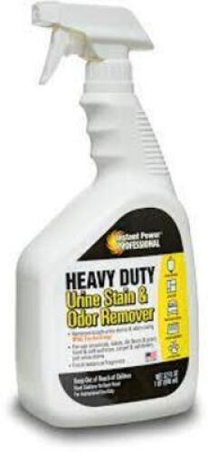 DESCRIPTION: (4) URINE STAIN AND ODOR REMOVER BRAND/MODEL: INSTANT POWER PROFESSIONAL SIZE: 32 FL OZ RETAIL$: $12.87 EA QTY: 4