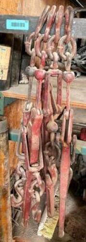 ASSORTED RATCHET LOAD BINDERS AS SHOWN