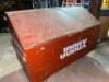 DESCRIPTION 60"JOBOX METAL JOB SITE BOX. BRAND / MODEL: JOBOX LOCATION WAREHOUSE 2 QTY 1 - 2