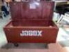 DESCRIPTION 60"JOBOX METAL JOB SITE BOX. BRAND / MODEL: JOBOX LOCATION WAREHOUSE 2 QTY 1 - 2