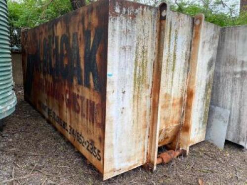 DESCRIPTION 12' HEAVY DUTY METAL JOB SITE VAULT LOCATION LOT 2 QTY 1