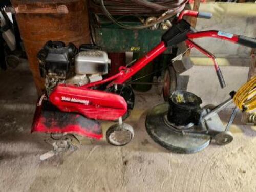 DESCRIPTION FRONT TINE TILLER BRAND / MODEL: YARD MACHINE LOCATION RIGHT WAREHOUSE QTY 1