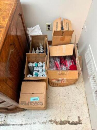 DESCRIPTION ASSORTED COMPOUNDS AND CAULKING LOCATION OFFICE QTY 1