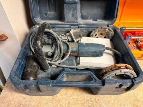 DESCRIPTION CONCRETE SURFACING GRINDER BRAND / MODEL: BOSCH LOCATION OFFICE QTY 1