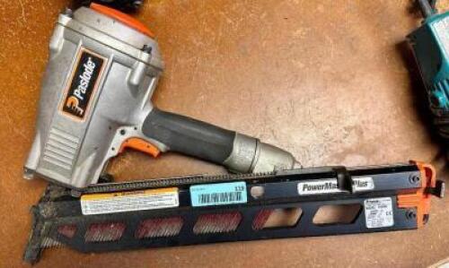 DESCRIPTION AIR NAILER BRAND / MODEL: PASLODE LOCATION OFFICE QTY 1