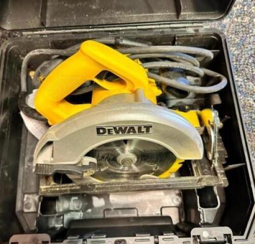 DESCRIPTION CIRCULAR SAW BRAND / MODEL: DEWALT LOCATION OFFICE QTY 1
