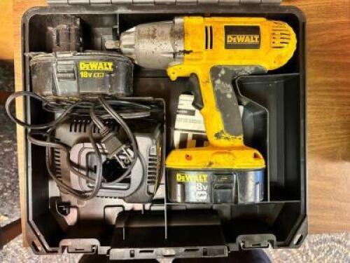 DESCRIPTION 18V DRILL BRAND / MODEL: DEWALT LOCATION OFFICE QTY 1