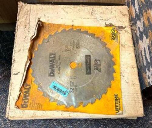 DESCRIPTION ASSORTED SAW BLADES LOCATION OFFICE QTY 1