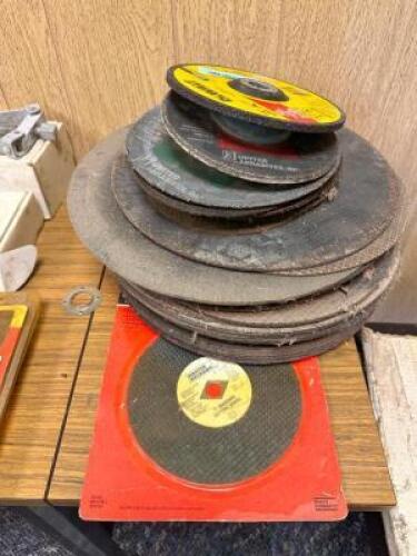DESCRIPTION ASSORTED GRINDING WHEELS LOCATION OFFICE QTY 1