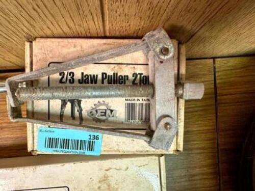 DESCRIPTION 2 TON JAW PULLER LOCATION OFFICE QTY 1
