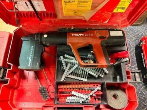 DESCRIPTION POWER NAIL GUN BRAND / MODEL: HILTI LOCATION OFFICE QTY 1