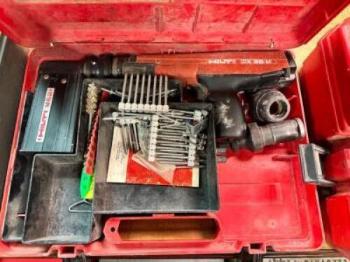DESCRIPTION POWER NAIL GUN BRAND / MODEL: HILTI LOCATION OFFICE QTY 1