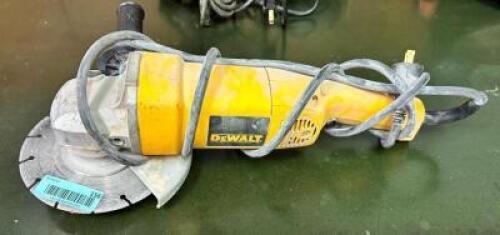 DESCRIPTION CUTOFF SAW BRAND / MODEL: DEWALT LOCATION OFFICE QTY 1