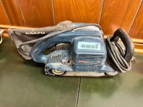 DESCRIPTION BELT SANDER BRAND / MODEL: BOSCH LOCATION OFFICE QTY 1
