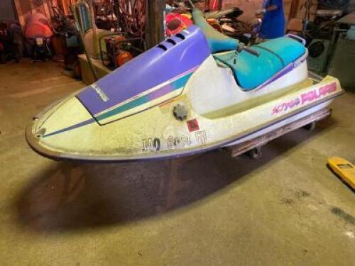 DESCRIPTION POLARIS WAVE RUNNER WATER CRAFT BRAND / MODEL: POLARIS SLT 900 ADDITIONAL INFORMATION UNIT LAST RAN IN 2012 BEFORE BEING WINTERIZED. LOCAT