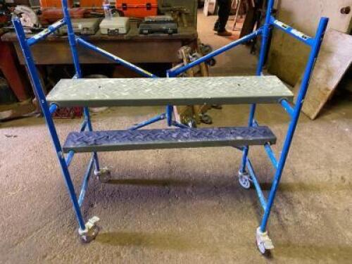 DESCRIPTION 48" ROLLING SCAFFOLDING SECTION LOCATION WAREHOUSE 1 QTY 1
