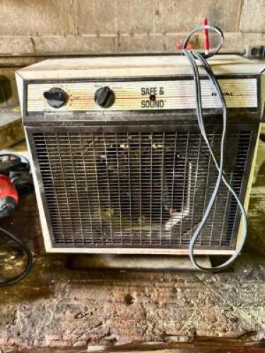 DESCRIPTION SPACE HEATER LOCATION RIGHT WAREHOUSE QTY 1