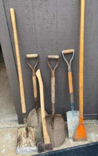 DESCRIPTION (6) ASSORTED LONG HANDLE TOOLS. THIS LOT IS: SOLD BY THE PIECE LOCATION WAREHOUSE 1 QTY 6