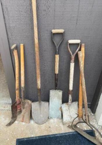 DESCRIPTION (7) ASSORTED LONG HANDLE TOOLS. THIS LOT IS: SOLD BY THE PIECE LOCATION WAREHOUSE 1 QTY 7