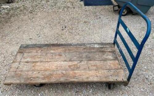 DESCRIPTION 60" HEAVY DUTY WAREHOUSE CART. LOCATION WAREHOUSE 1 QTY 1